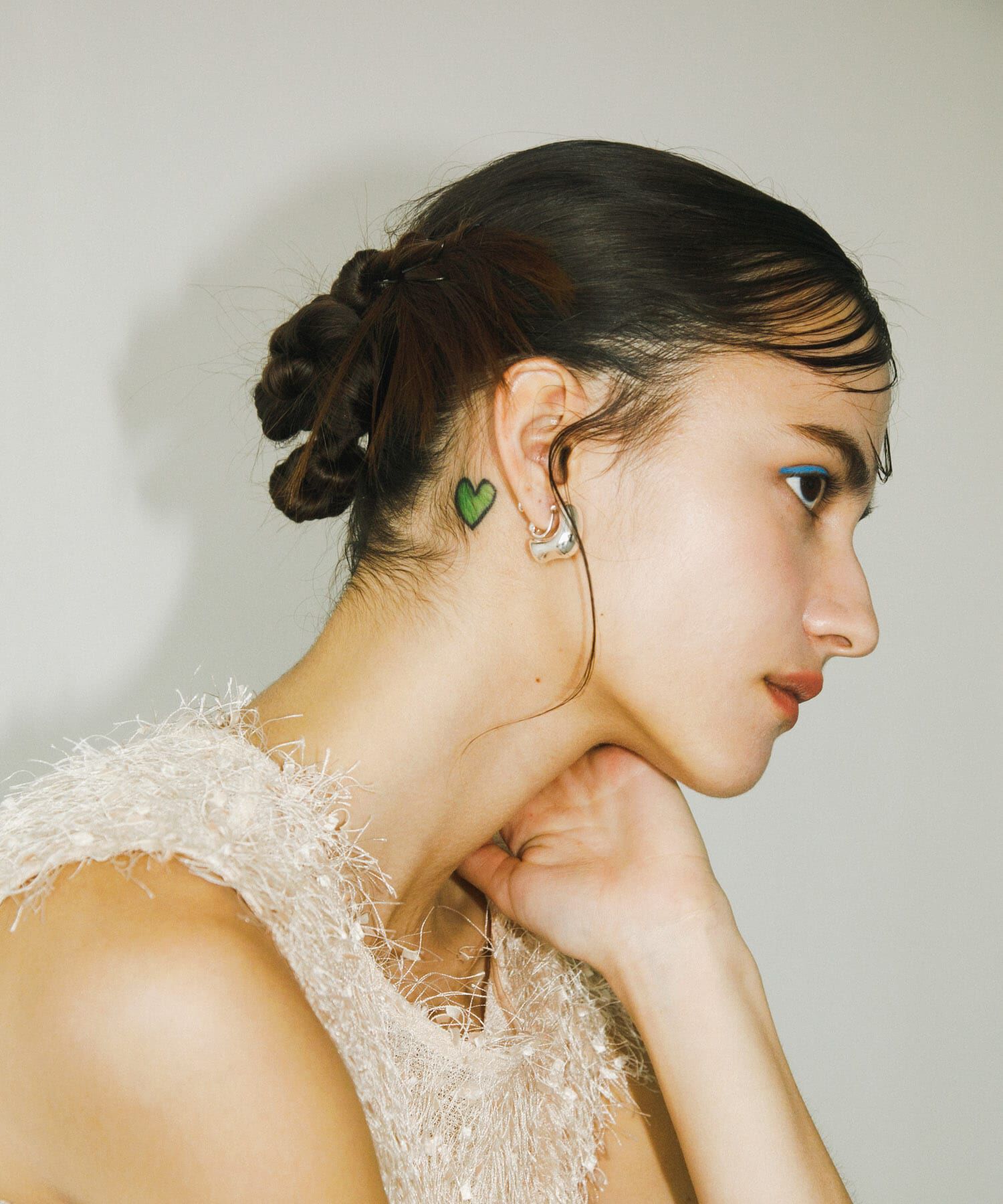 SMELLY「ニュアンスカーブプックリイヤリング」|イヤリング|