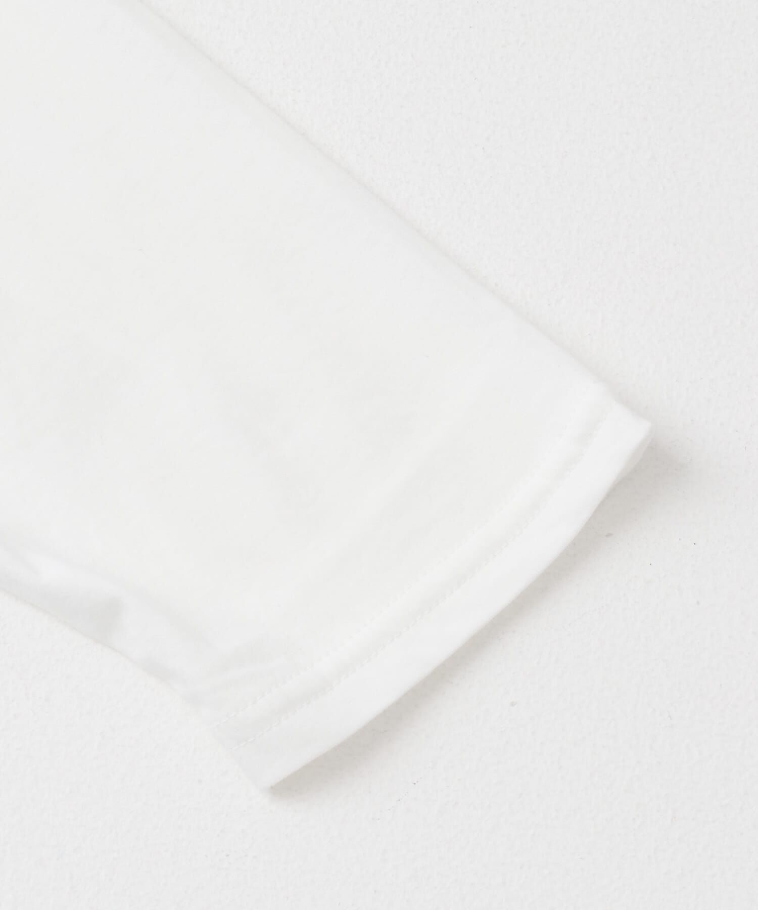 かぐれ「シフォン天竺7分袖カットソー」|Tシャツ・カットソー|