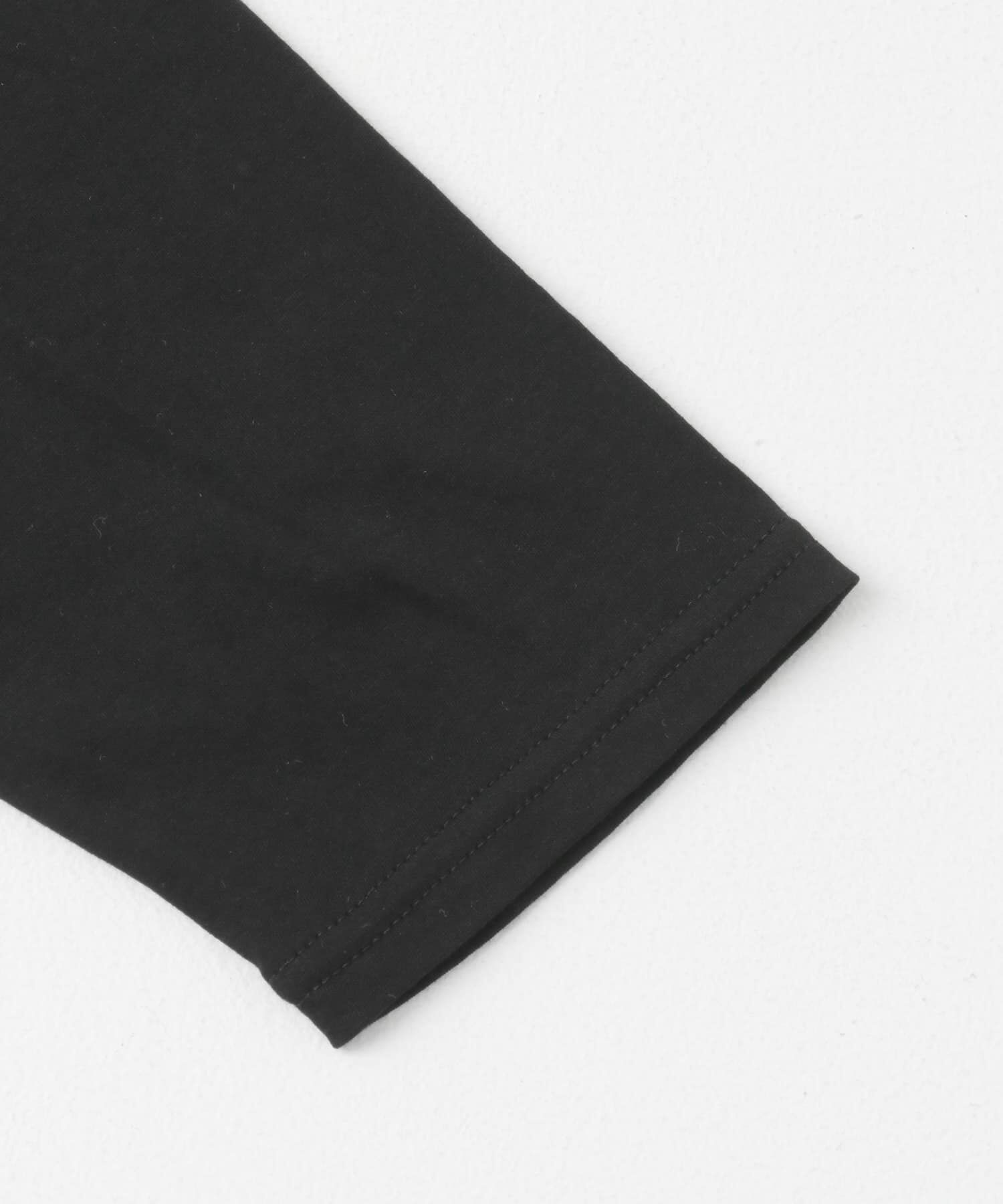 かぐれ「シフォン天竺7分袖カットソー」|Tシャツ・カットソー|