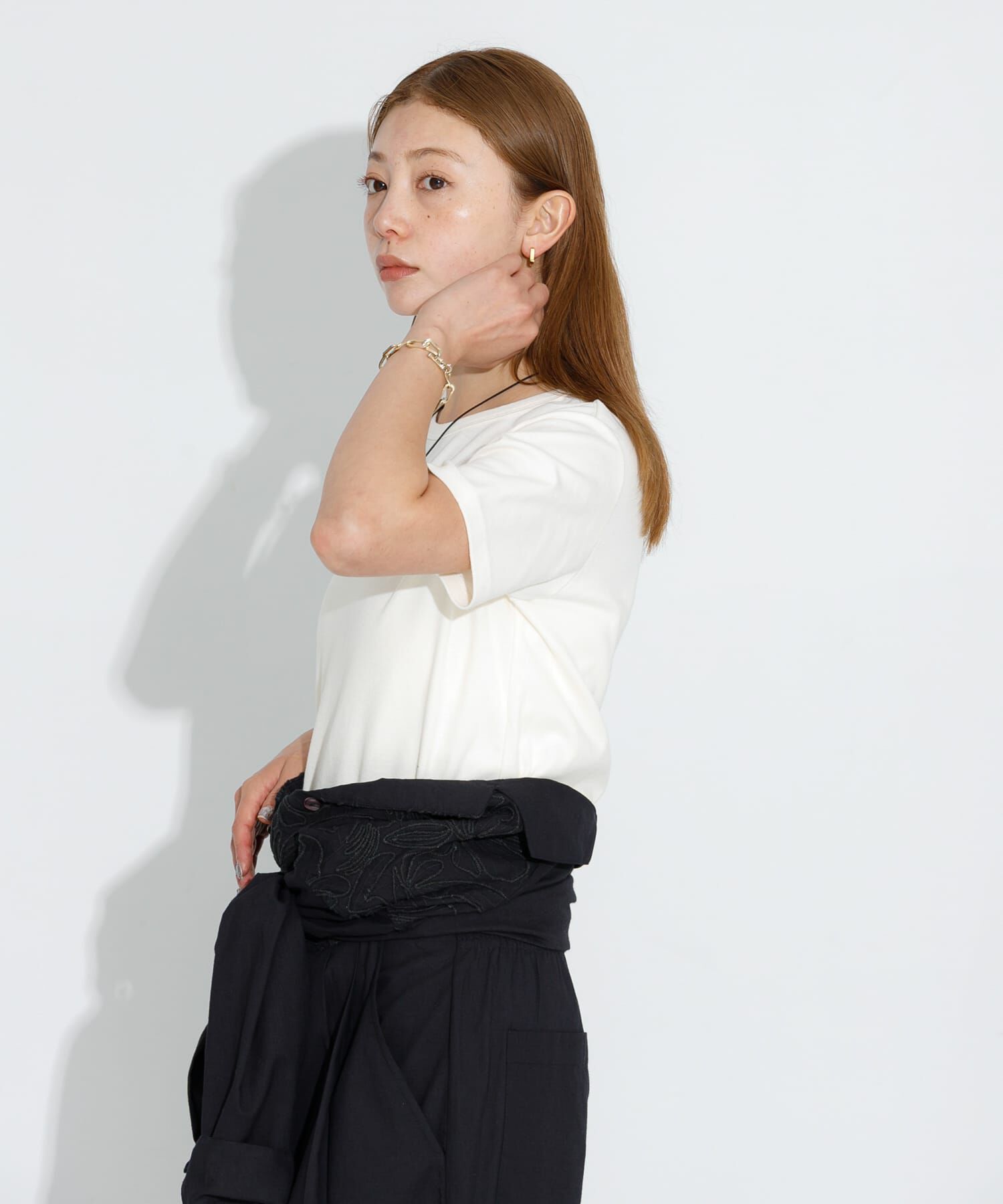 Sonny Label 「オーガニックコットンコンパクトスムースTシャツ」|Tシャツ・カットソー|