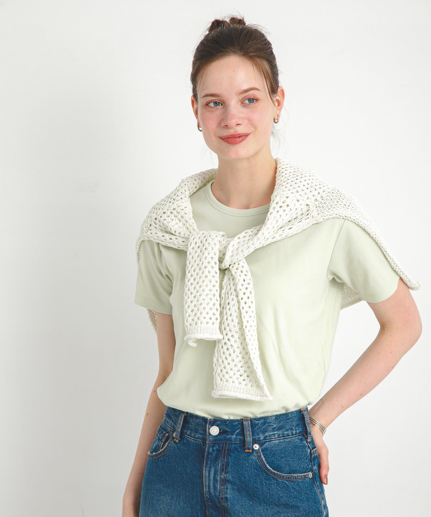 Sonny Label 「オーガニックコットンコンパクトスムースTシャツ」|Tシャツ・カットソー|