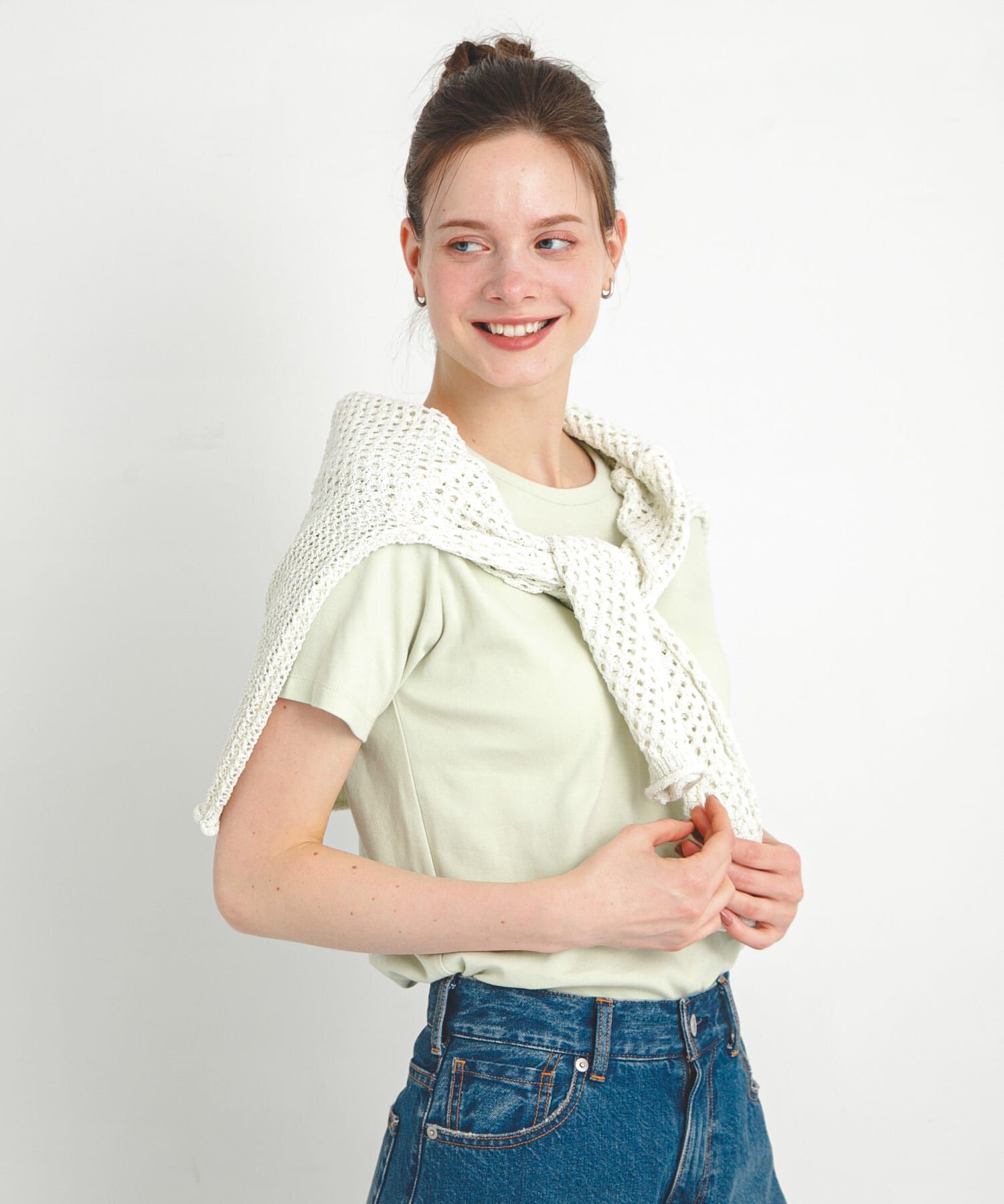 Sonny Label 「オーガニックコットンコンパクトスムースTシャツ」|Tシャツ・カットソー|