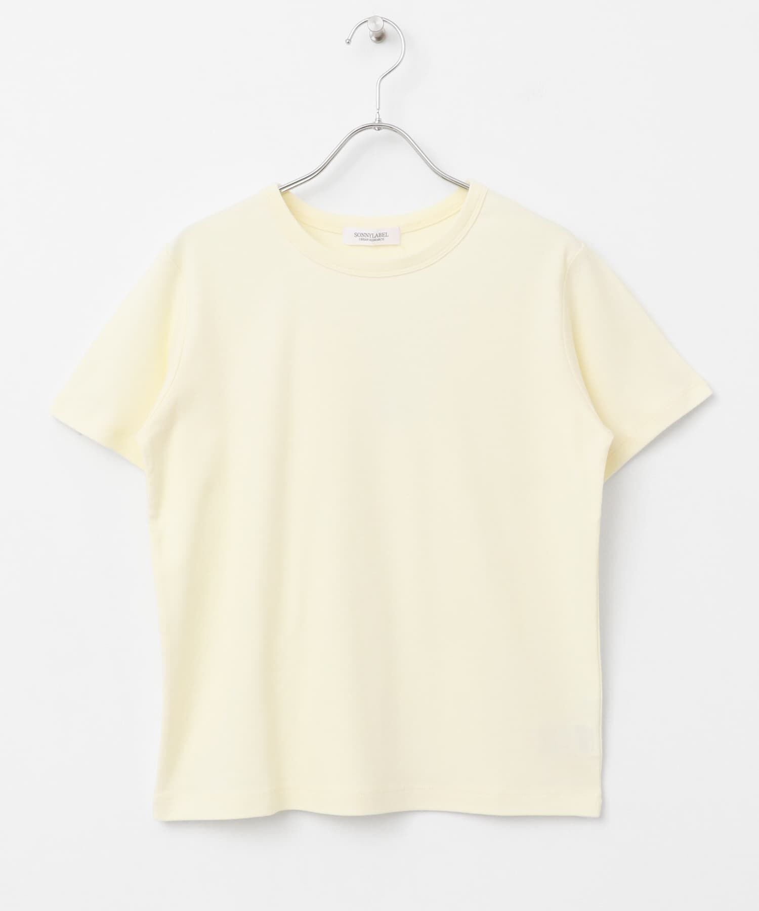 Sonny Label 「オーガニックコットンコンパクトスムースTシャツ」|Tシャツ・カットソー|
