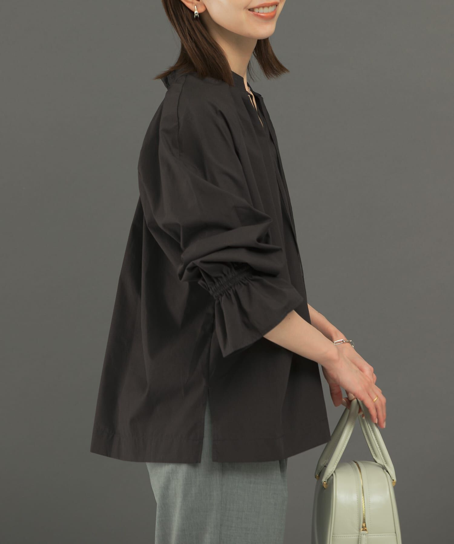 URBAN RESEARCH ROSSO「2WAYボリュームシャツブラウス」|シャツ・ブラウス|