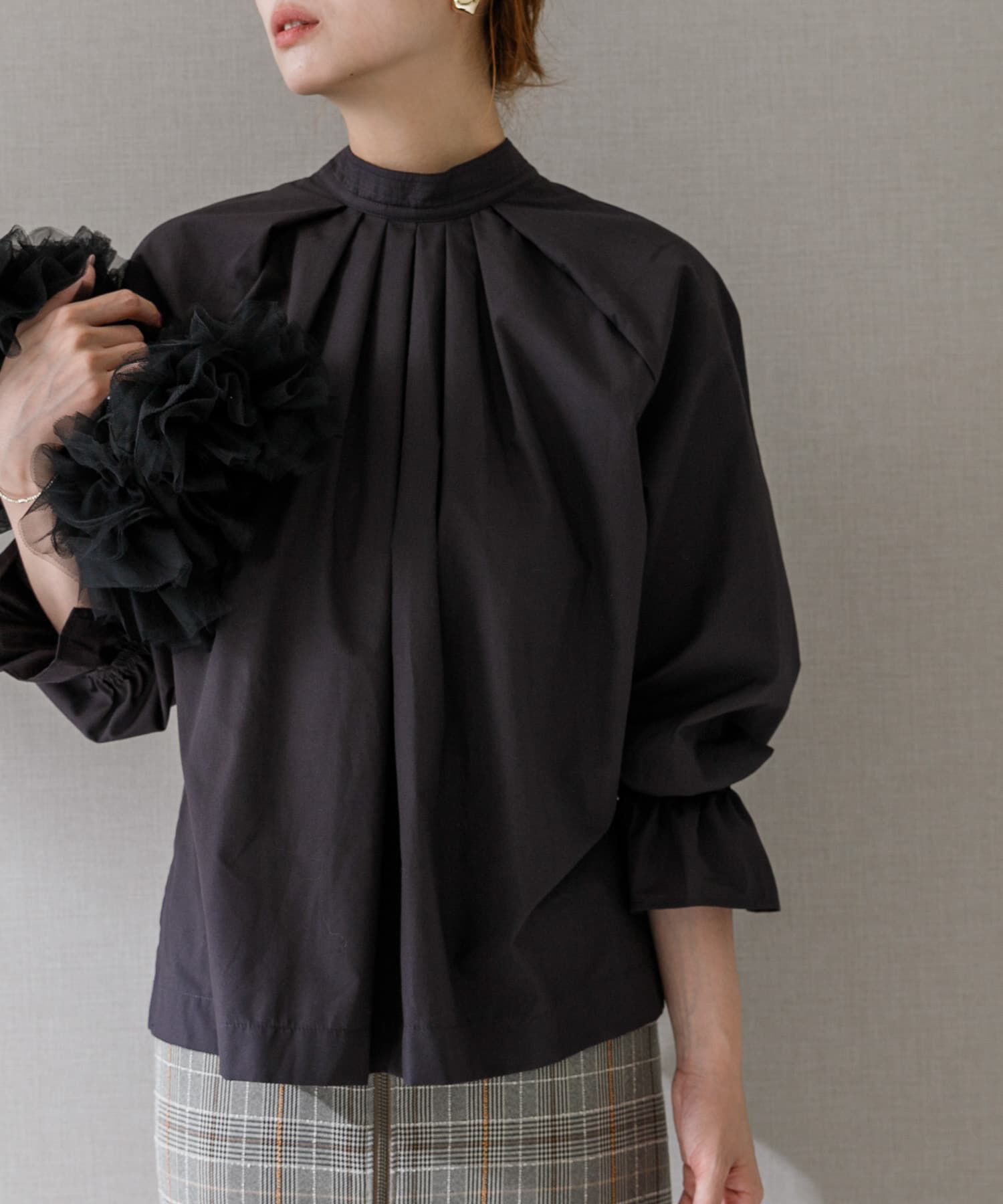 URBAN RESEARCH ROSSO「2WAYボリュームシャツブラウス」|シャツ・ブラウス|