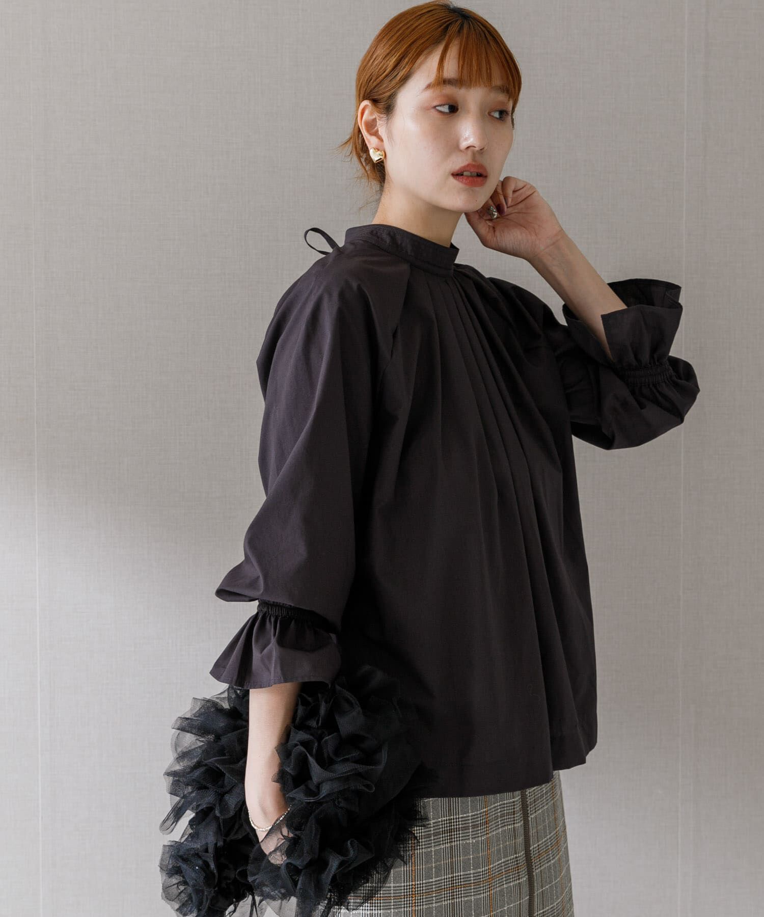 URBAN RESEARCH ROSSO「2WAYボリュームシャツブラウス」|シャツ・ブラウス|