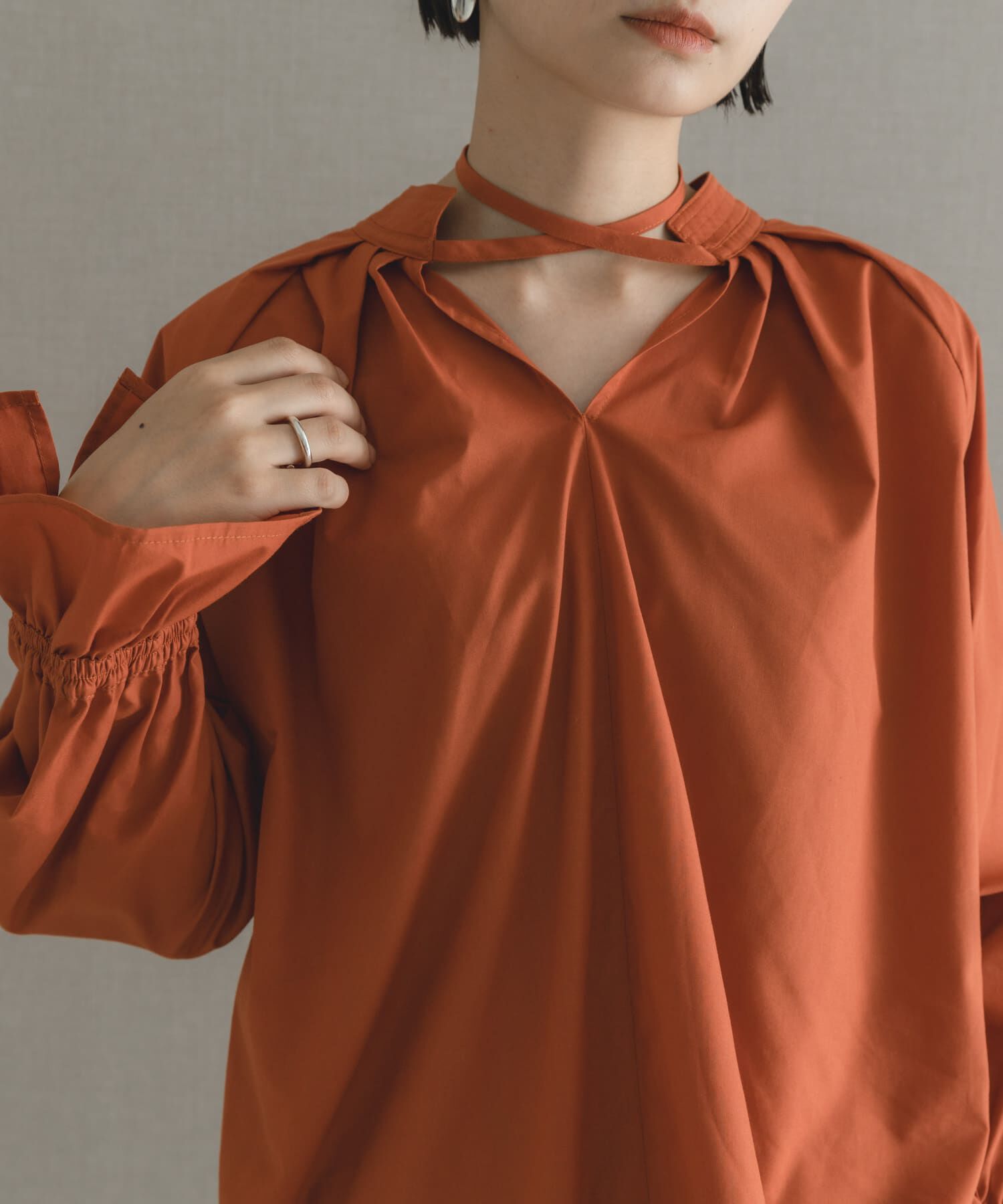 URBAN RESEARCH ROSSO「2WAYボリュームシャツブラウス」|シャツ・ブラウス|