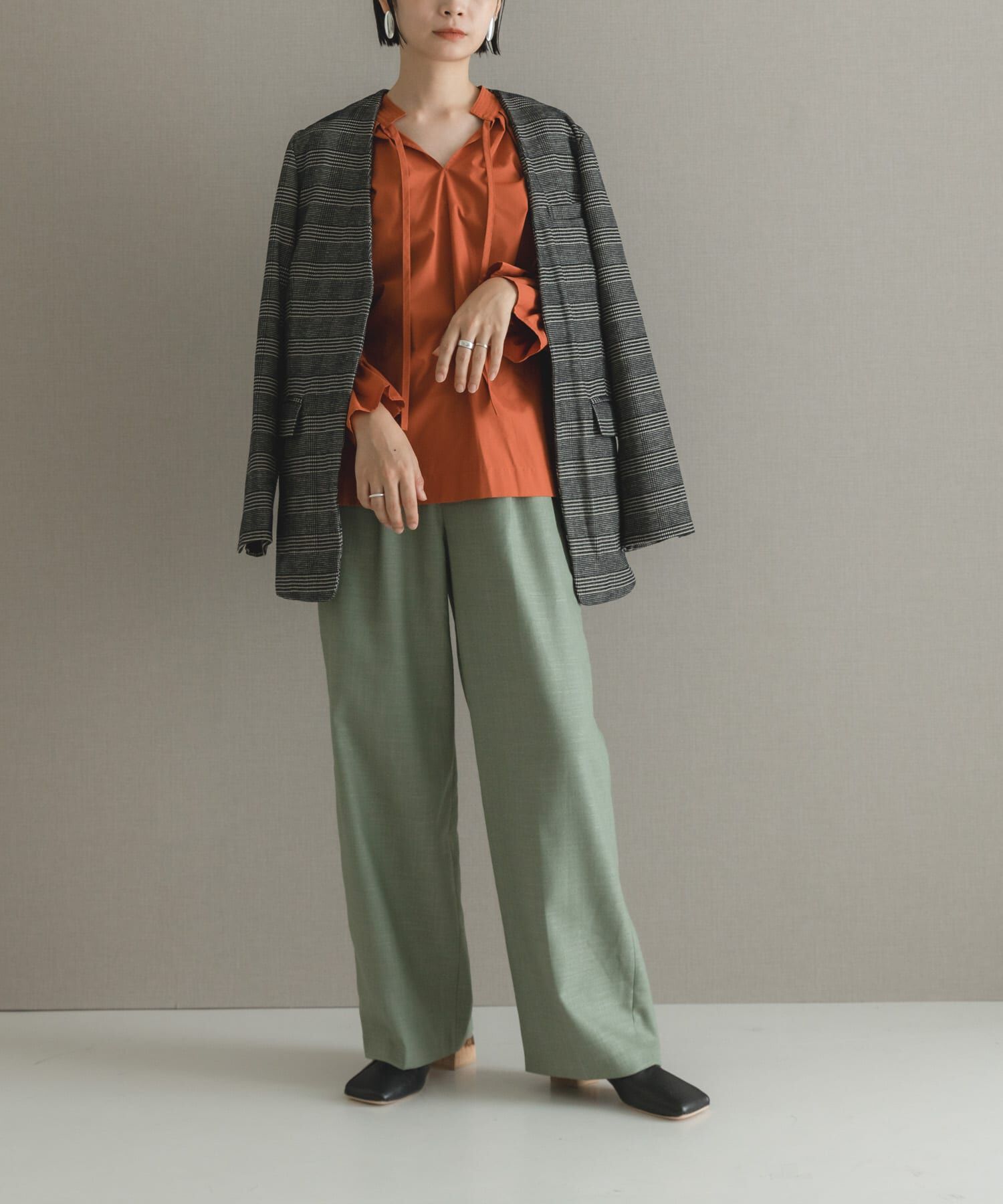 URBAN RESEARCH ROSSO「2WAYボリュームシャツブラウス」|シャツ・ブラウス|