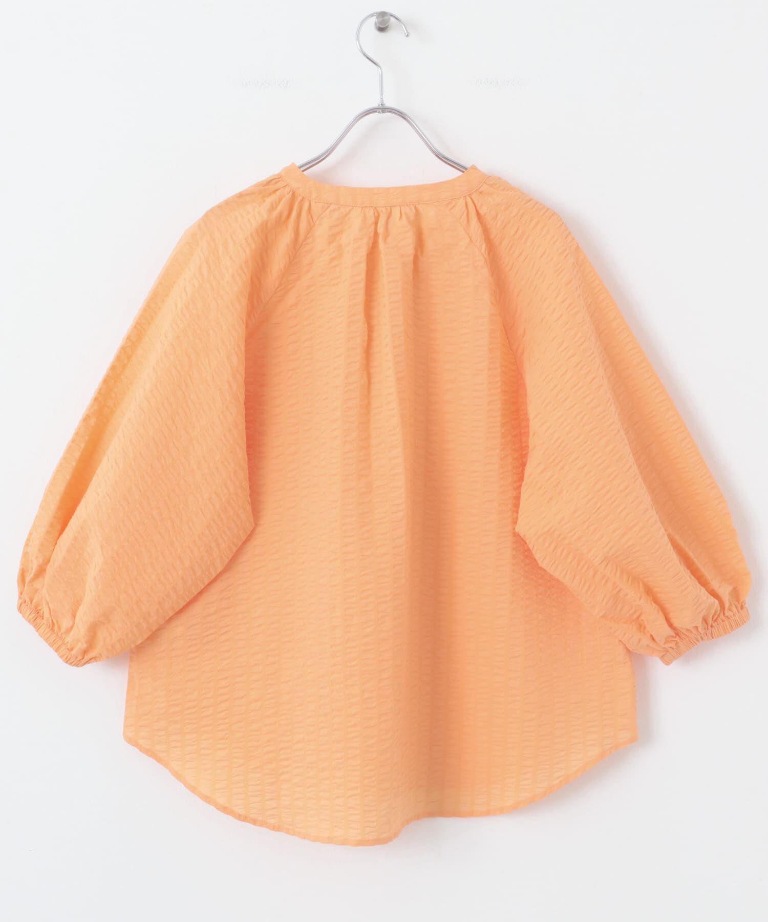 URBAN RESEARCH ROSSO「F by ROSSO　サッカーボリュームスリーブブラウス」|シャツ・ブラウス|