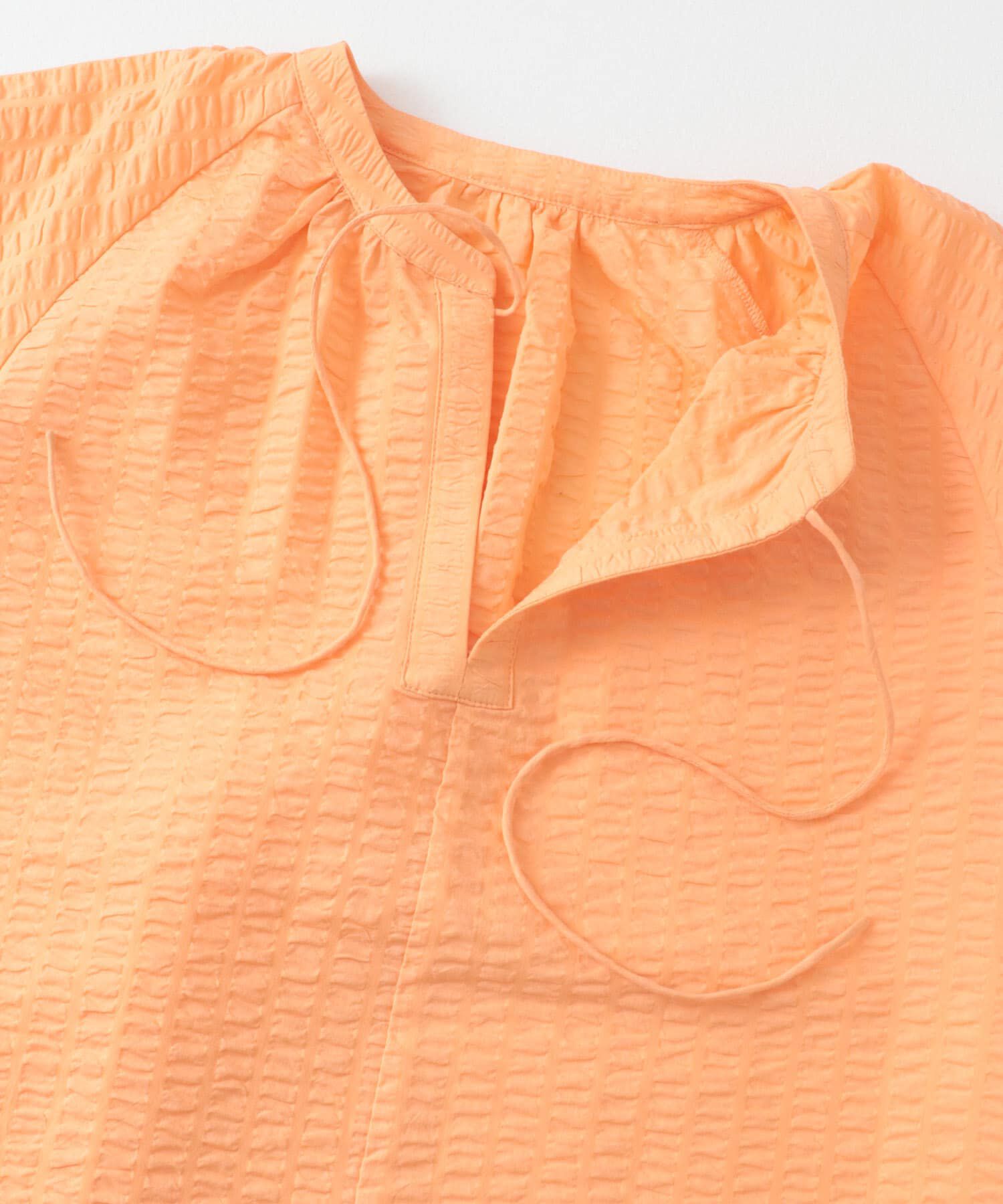 URBAN RESEARCH ROSSO「F by ROSSO　サッカーボリュームスリーブブラウス」|シャツ・ブラウス|