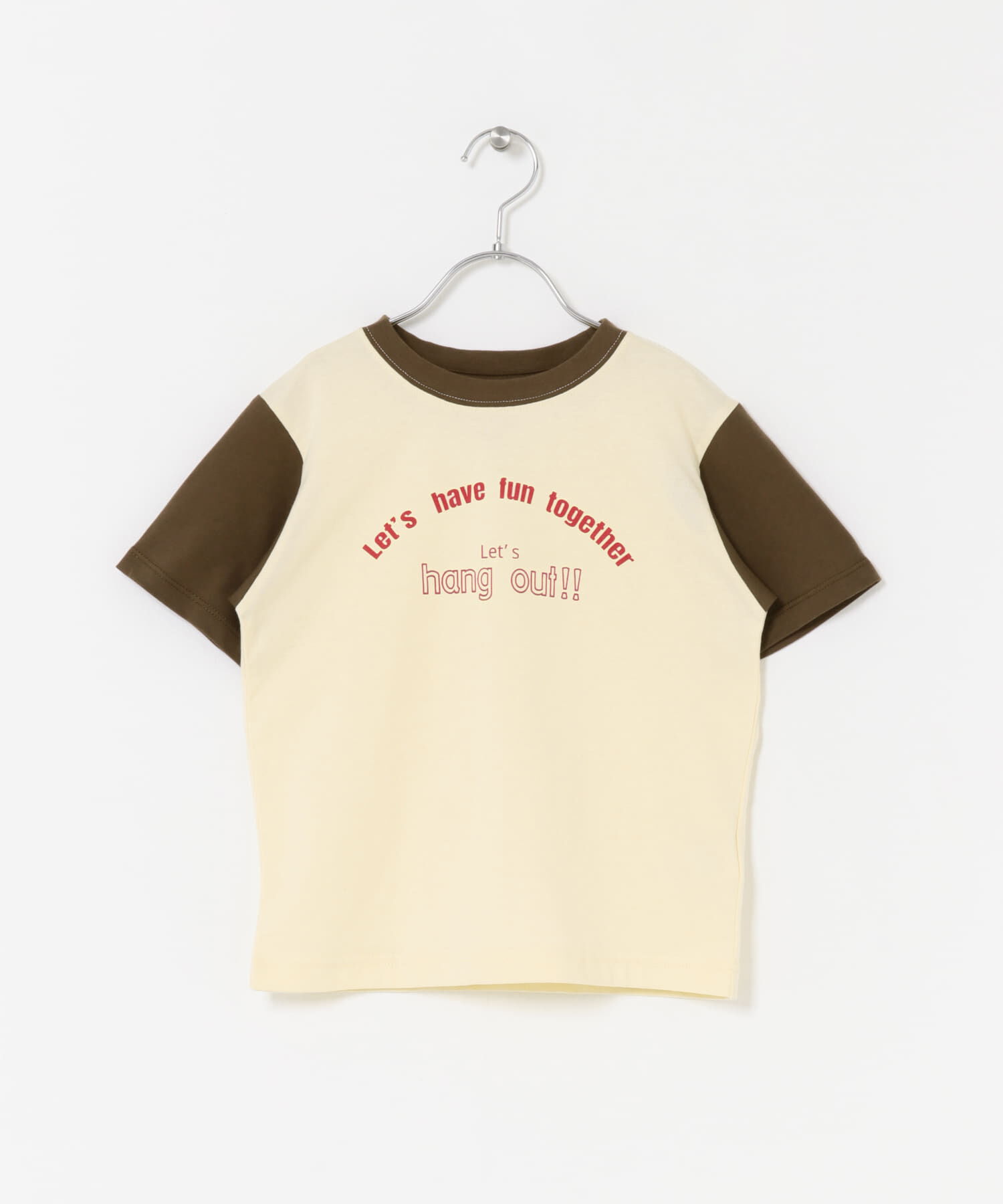 URBAN RESEARCH DOORS「『WEB/一部店舗限定サイズ』配色ロゴTシャツ(KIDS)」|その他|