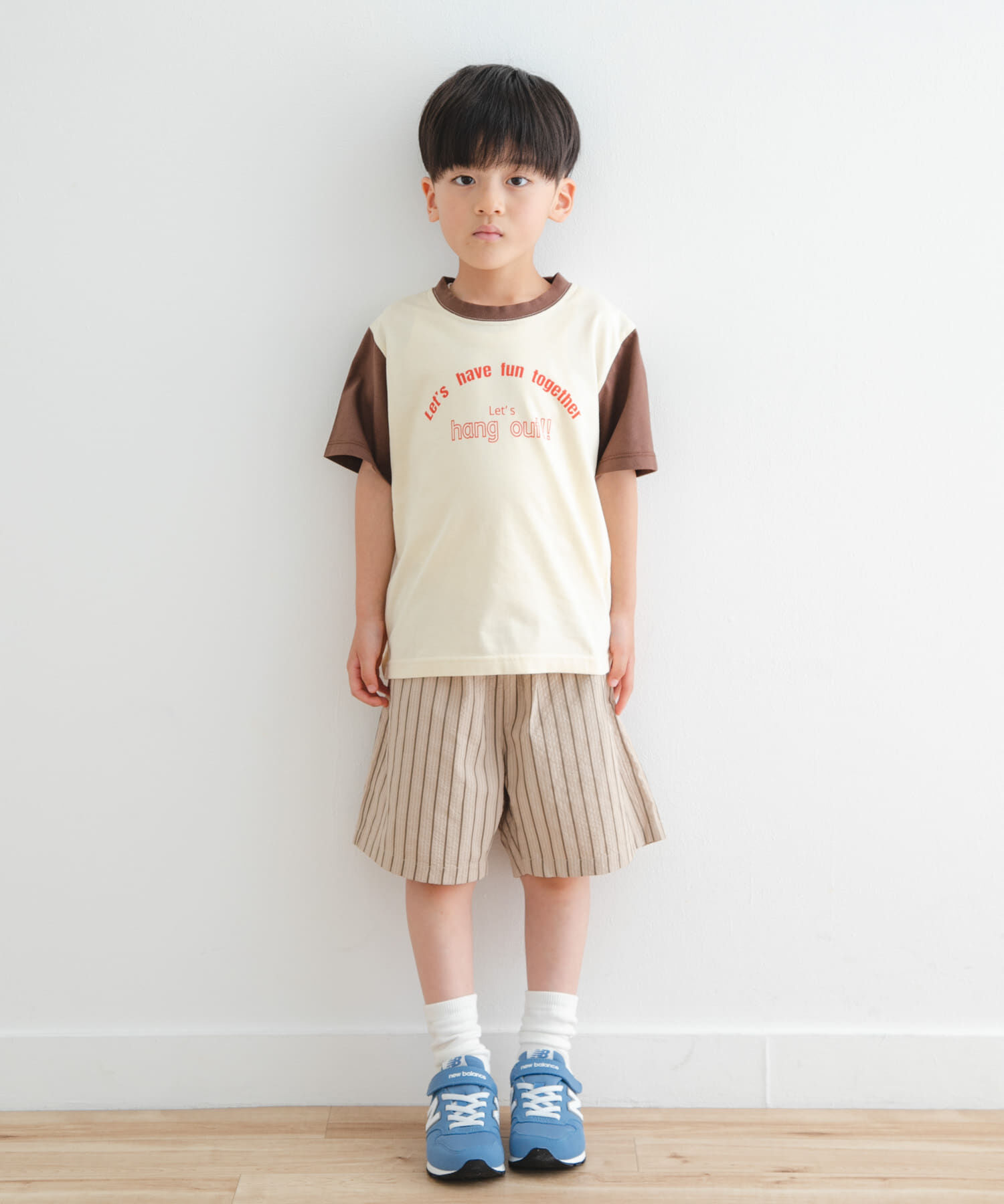 URBAN RESEARCH DOORS「『WEB/一部店舗限定サイズ』配色ロゴTシャツ(KIDS)」|その他|