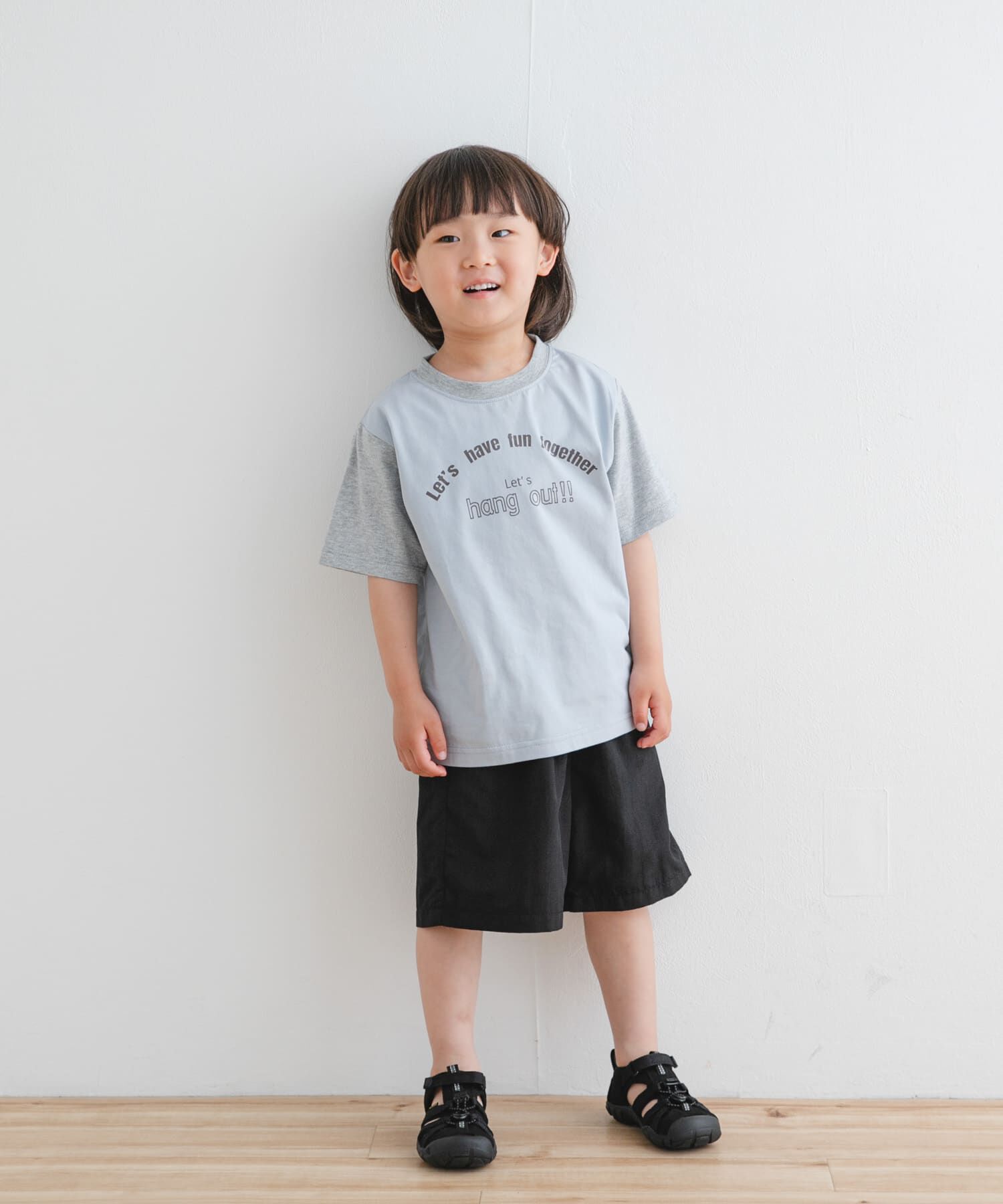 URBAN RESEARCH DOORS「『WEB/一部店舗限定サイズ』配色ロゴTシャツ(KIDS)」|その他|