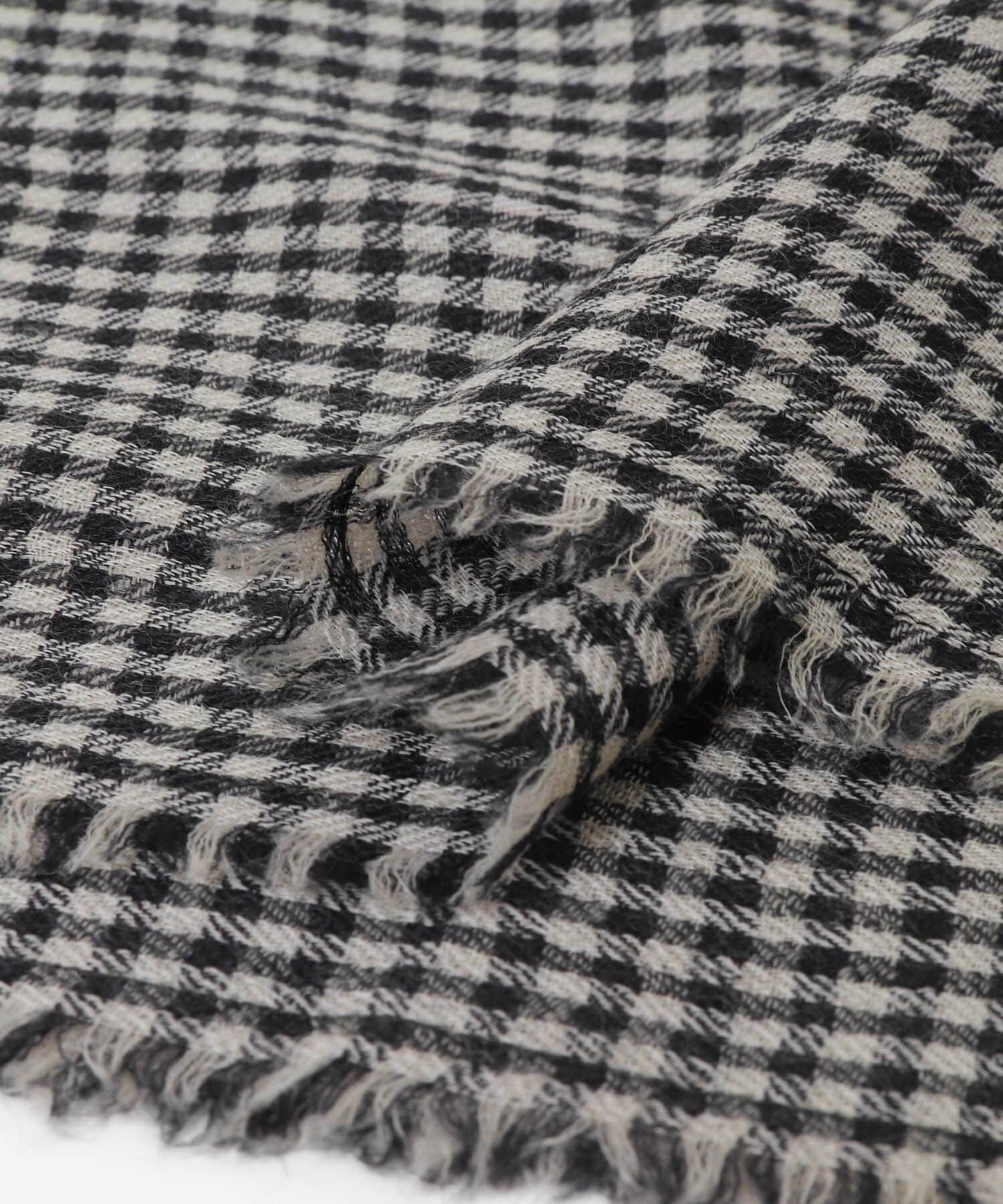 かぐれ「チェックスクエアストール」|ストール|