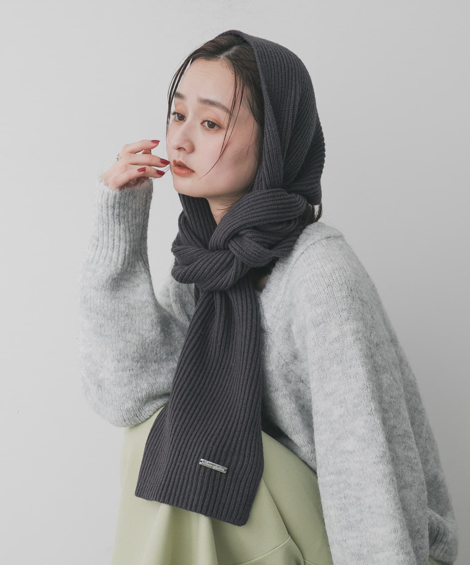 SENSE OF PLACE by URBAN RESEARCH「モチモチニットストール」|マフラー|