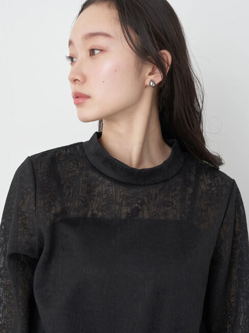 earth music&ecology「フラワーシアープルオーバー」|Tシャツ・カットソー|