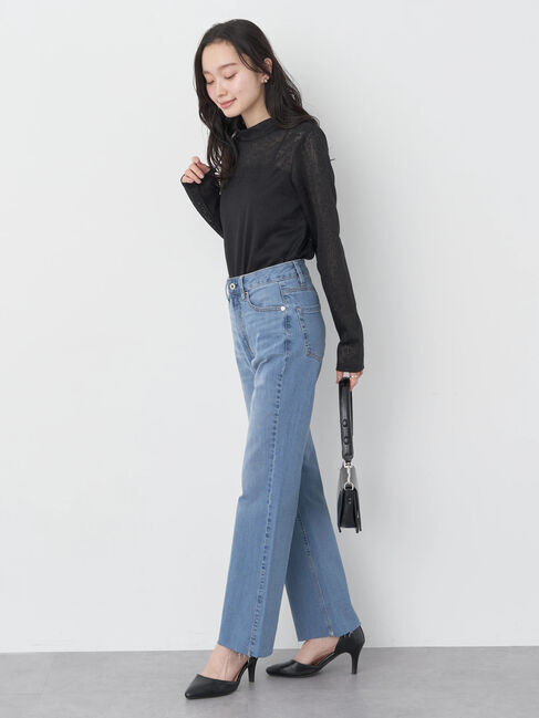 earth music&ecology「フラワーシアープルオーバー」|Tシャツ・カットソー|