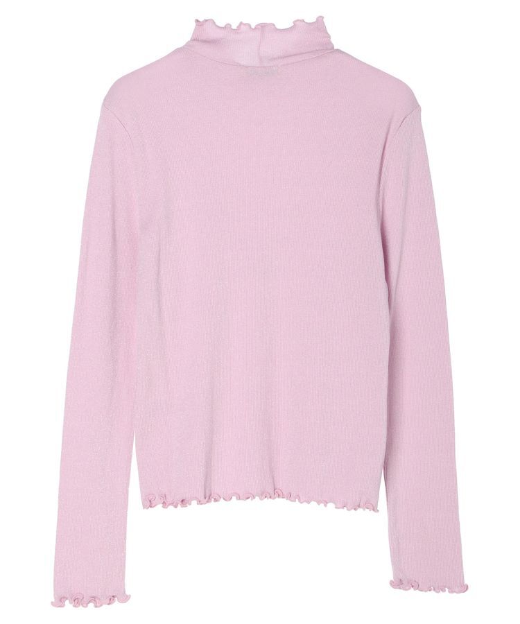 earth music&ecology「ラメハイネックプルオーバー」|Tシャツ・カットソー|