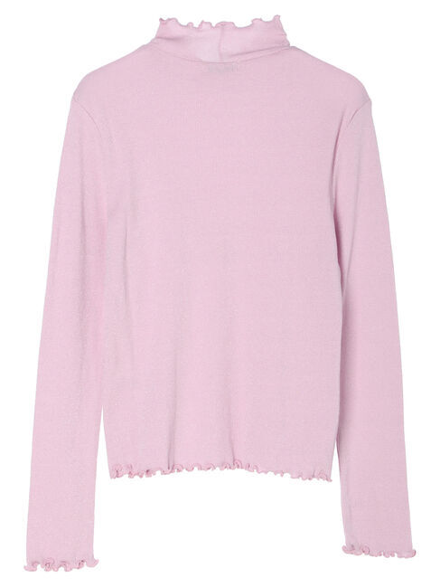 earth music&ecology「ラメハイネックプルオーバー」|Tシャツ・カットソー|