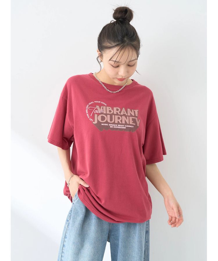 earth music&ecology「ヴィンテージライクツアーTee」|Tシャツ・カットソー|