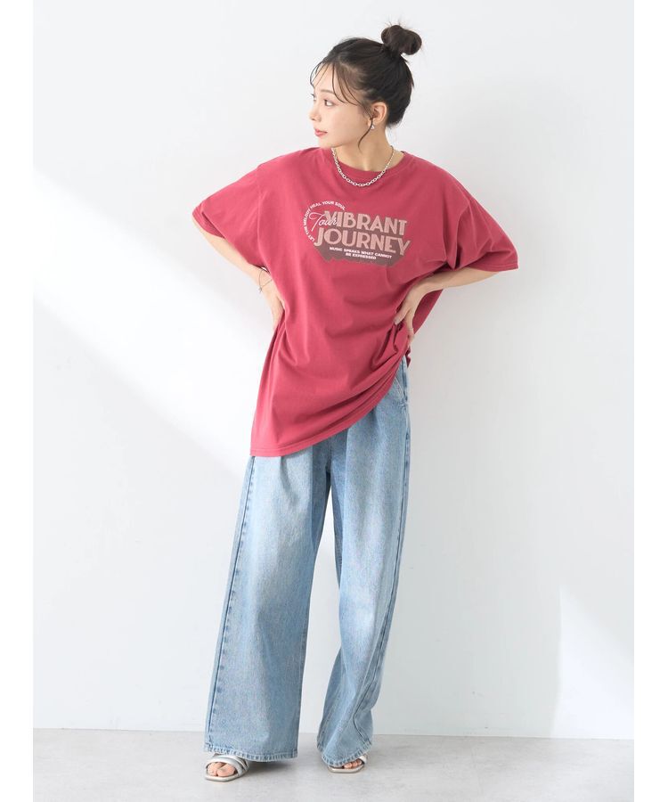 earth music&ecology「ヴィンテージライクツアーTee」|Tシャツ・カットソー|