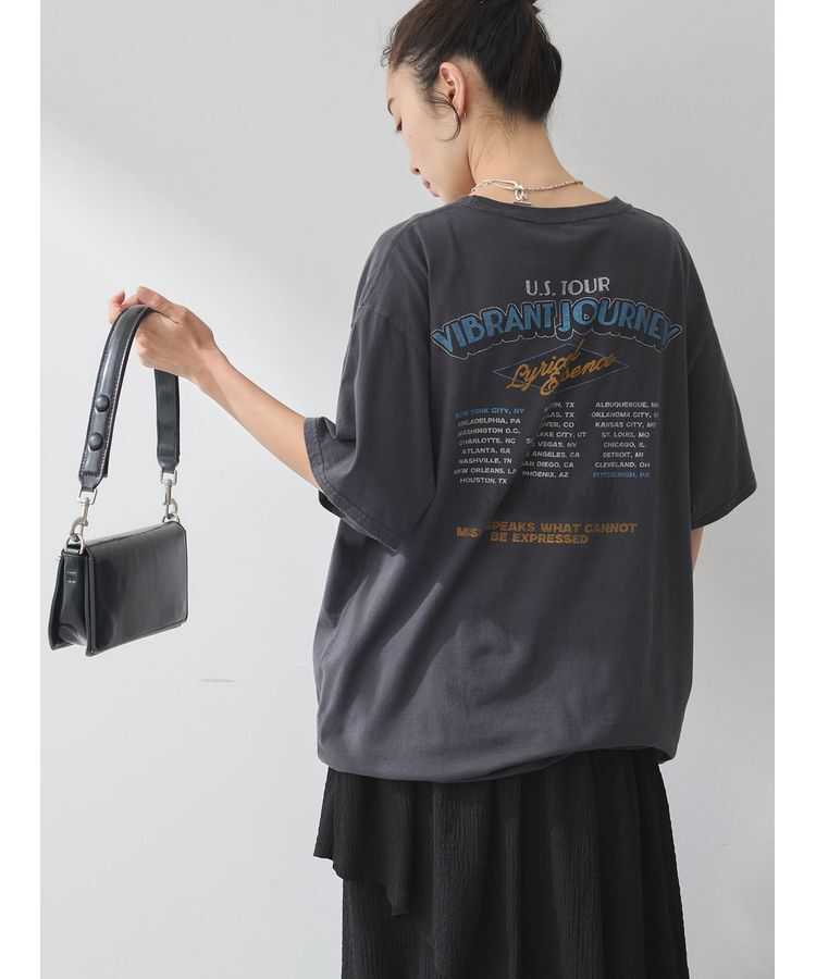 earth music&ecology「ヴィンテージライクツアーTee」|Tシャツ・カットソー|