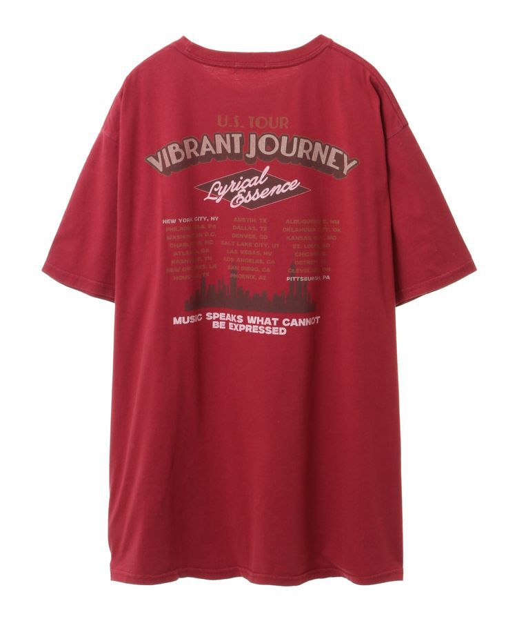 earth music&ecology「ヴィンテージライクツアーTee」|Tシャツ・カットソー|