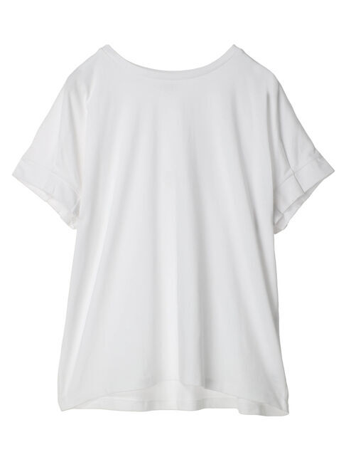 AMERICAN HOLIC「接触冷感袖タックカットプルオーバー」|Tシャツ・カットソー|