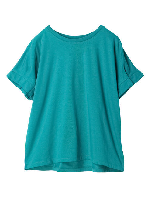 AMERICAN HOLIC「接触冷感袖タックカットプルオーバー」|Tシャツ・カットソー|