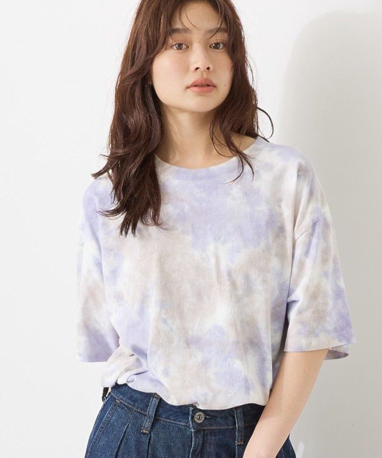 AMERICAN HOLIC「【WEB限定】タイダイ染めTシャツ」|Tシャツ・カットソー|Purple