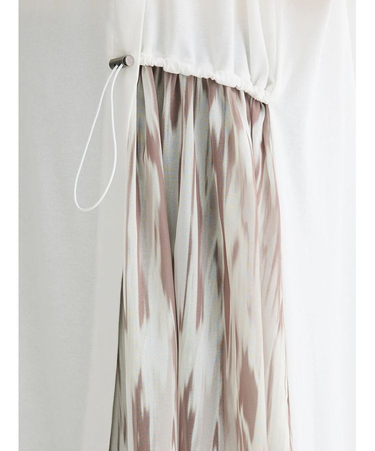 armonia「柄シアードッキングワンピース」|ワンピース|