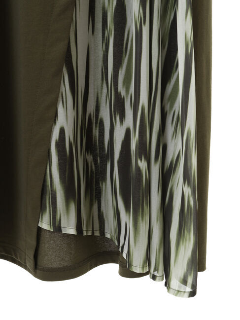 armonia「柄シアードッキングワンピース」|ワンピース|