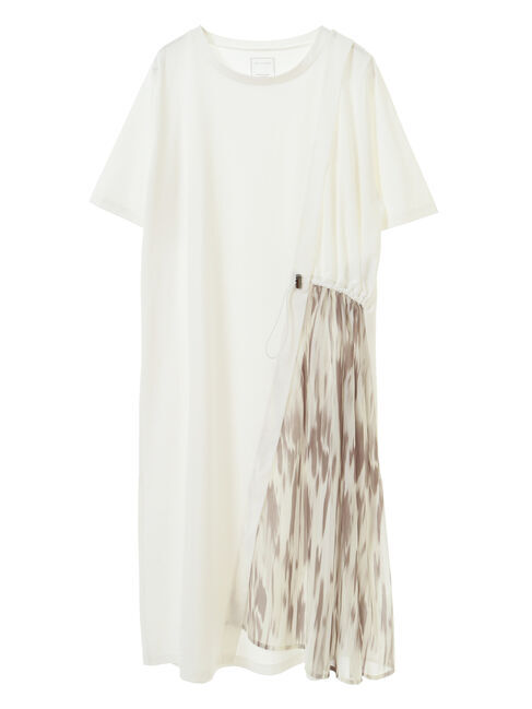 armonia「柄シアードッキングワンピース」|ワンピース|