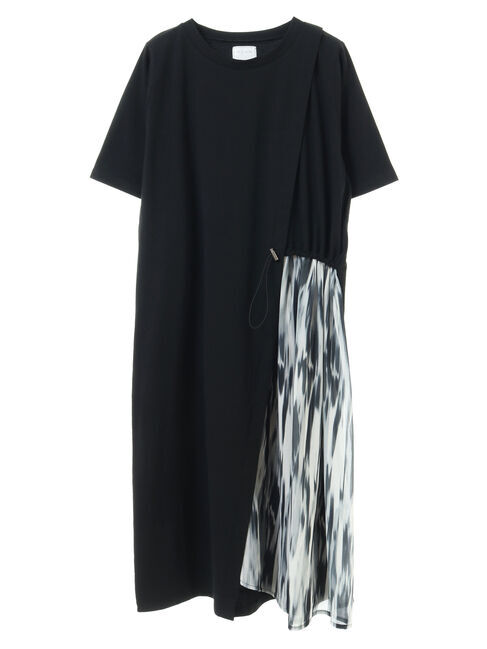 armonia「柄シアードッキングワンピース」|ワンピース|