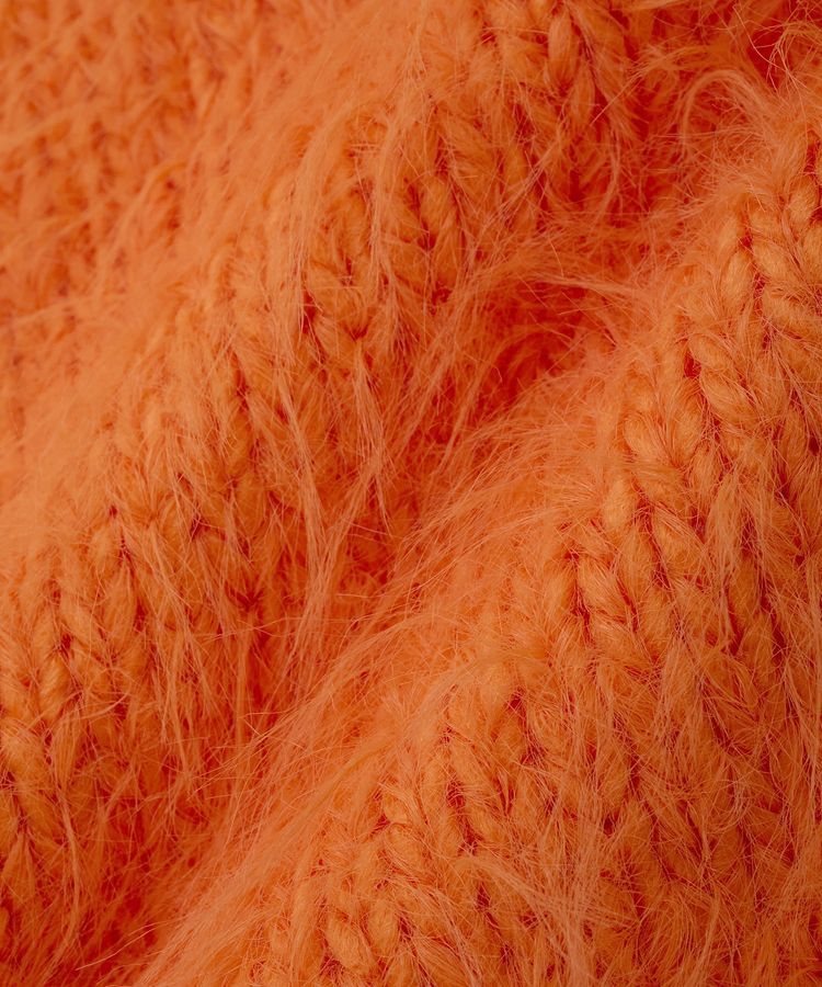 Editt by YECCA VECCA「フェザーMIXロービングニット」|ニット・セーター|