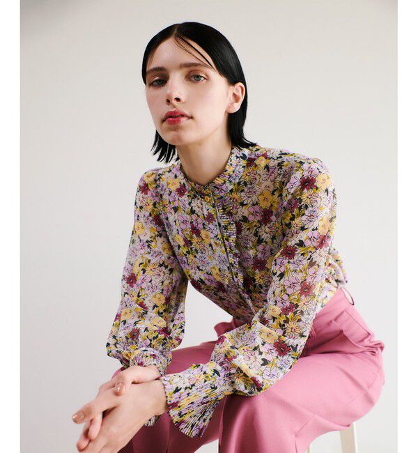 LOULOU WILLOUGHBY「【LOULOU WILLOUGHBY】小花プリント ブラウス」|シャツ・ブラウス|