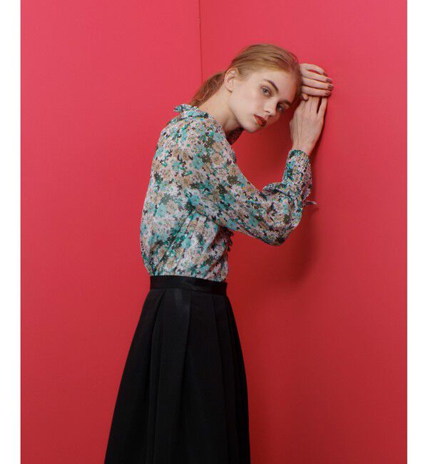 LOULOU WILLOUGHBY「【LOULOU WILLOUGHBY】小花プリント ブラウス」|シャツ・ブラウス|