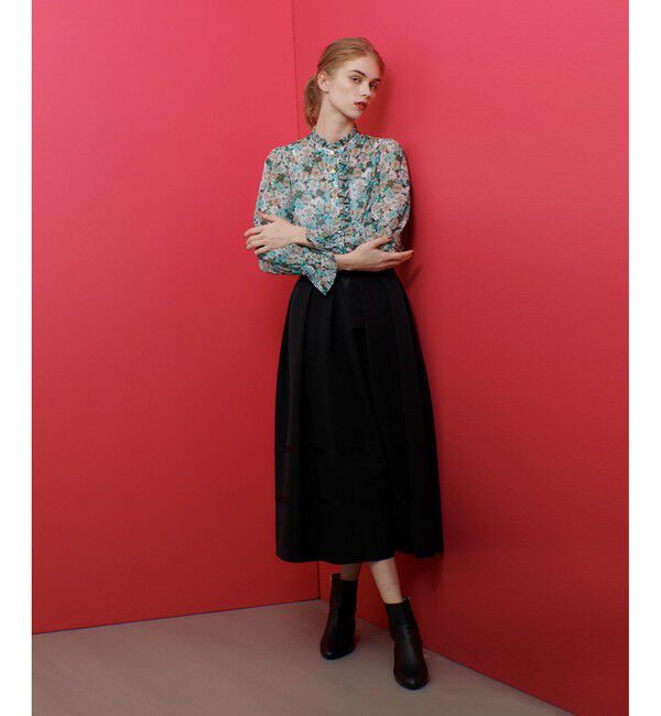 LOULOU WILLOUGHBY「【LOULOU WILLOUGHBY】小花プリント ブラウス」|シャツ・ブラウス|