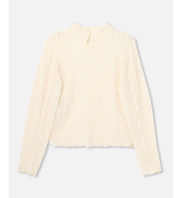 LOULOU WILLOUGHBY「【LOULOU WILLOUGHBY】リンクルフラワープルオーバー」|Tシャツ・カットソー|