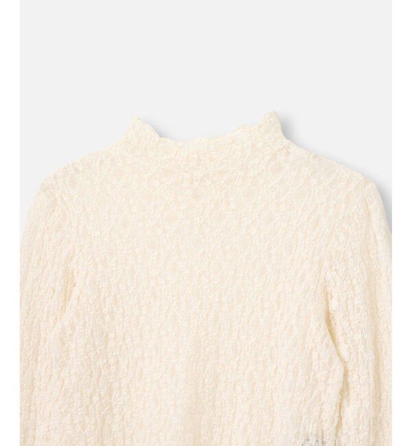 LOULOU WILLOUGHBY「【LOULOU WILLOUGHBY】リンクルフラワープルオーバー」|Tシャツ・カットソー|