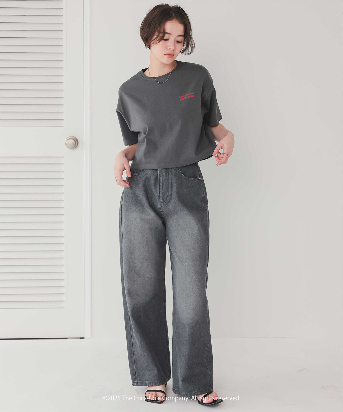 titivate「チェリーコーク クロップドTシャツ」|Tシャツ・カットソー|