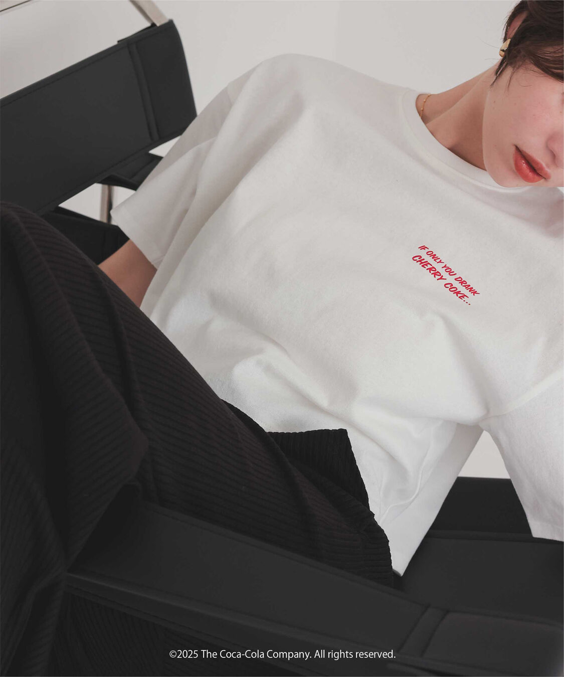 titivate「チェリーコーク クロップドTシャツ」|Tシャツ・カットソー|