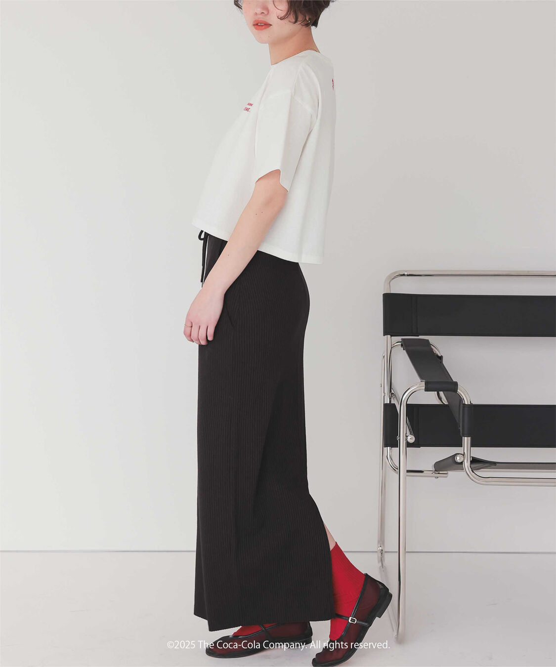 titivate「チェリーコーク クロップドTシャツ」|Tシャツ・カットソー|