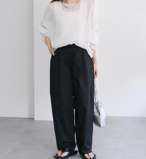  「【リバイバル / 新色登場！】高密度コットンコクーンパンツ」|その他|