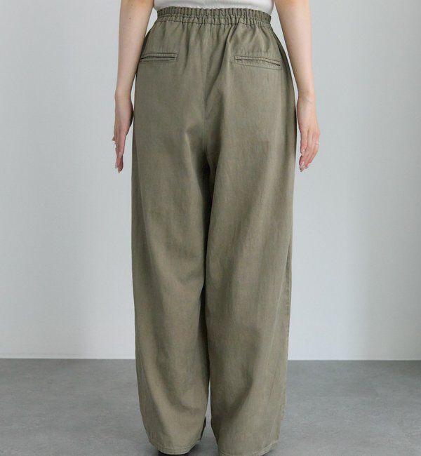  「テンセルコットンツータックパンツ」|その他|