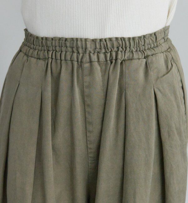  「テンセルコットンツータックパンツ」|その他|