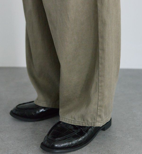 「テンセルコットンツータックパンツ」|その他|