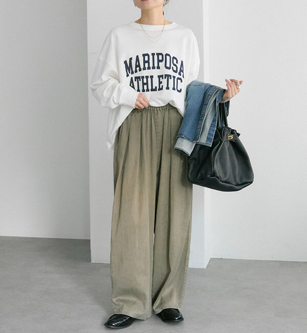  「テンセルコットンツータックパンツ」|その他|