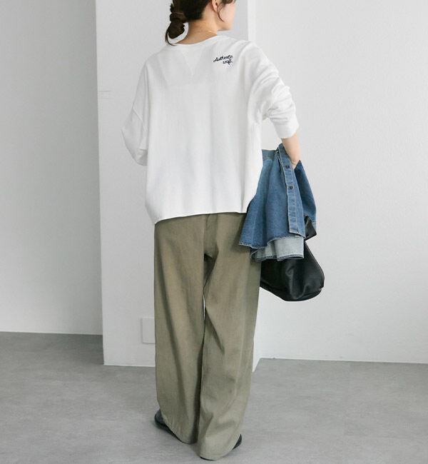  「テンセルコットンツータックパンツ」|その他|