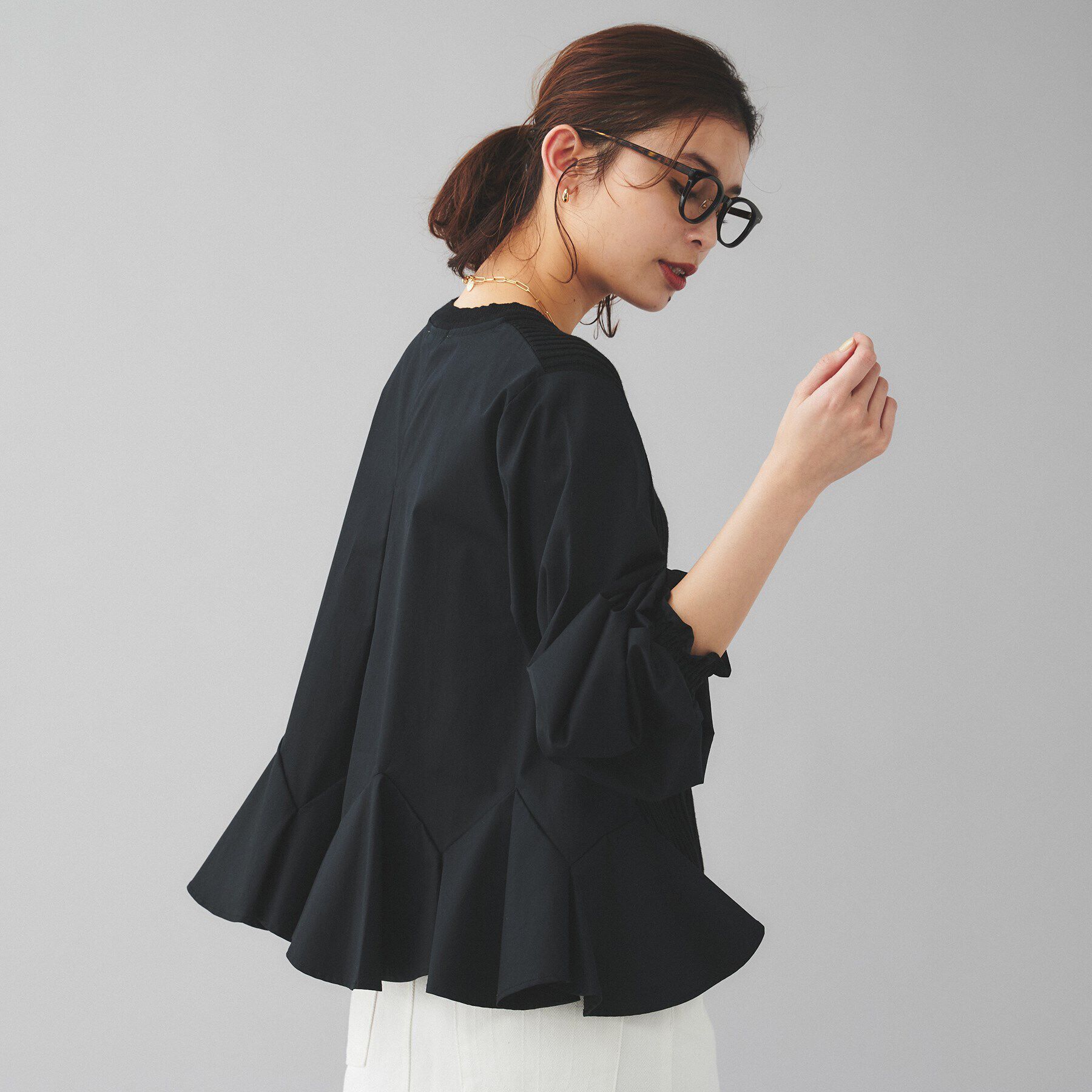 UNTITLED「【TORRAZZO DONNA】ラッフルパーツ　トップス」|Tシャツ・カットソー|